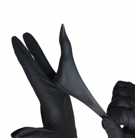 JUSTNAILS Premium Latex Handschuhe REIßFEST - 100 Stück