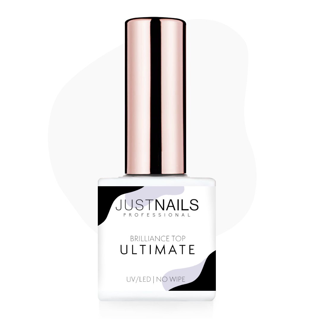 JUSTNAILS Brilliance Top - Ultimate Finish Versiegelungsgel No Wipe