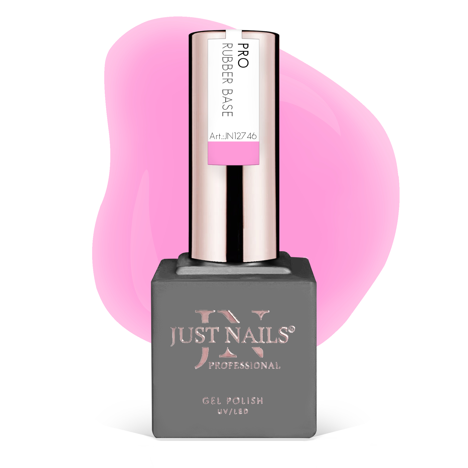 JUSTNAILS Pro Rubber Builder - BUBBLES & GIGGLES -  Shellac Hybrid Soak-off