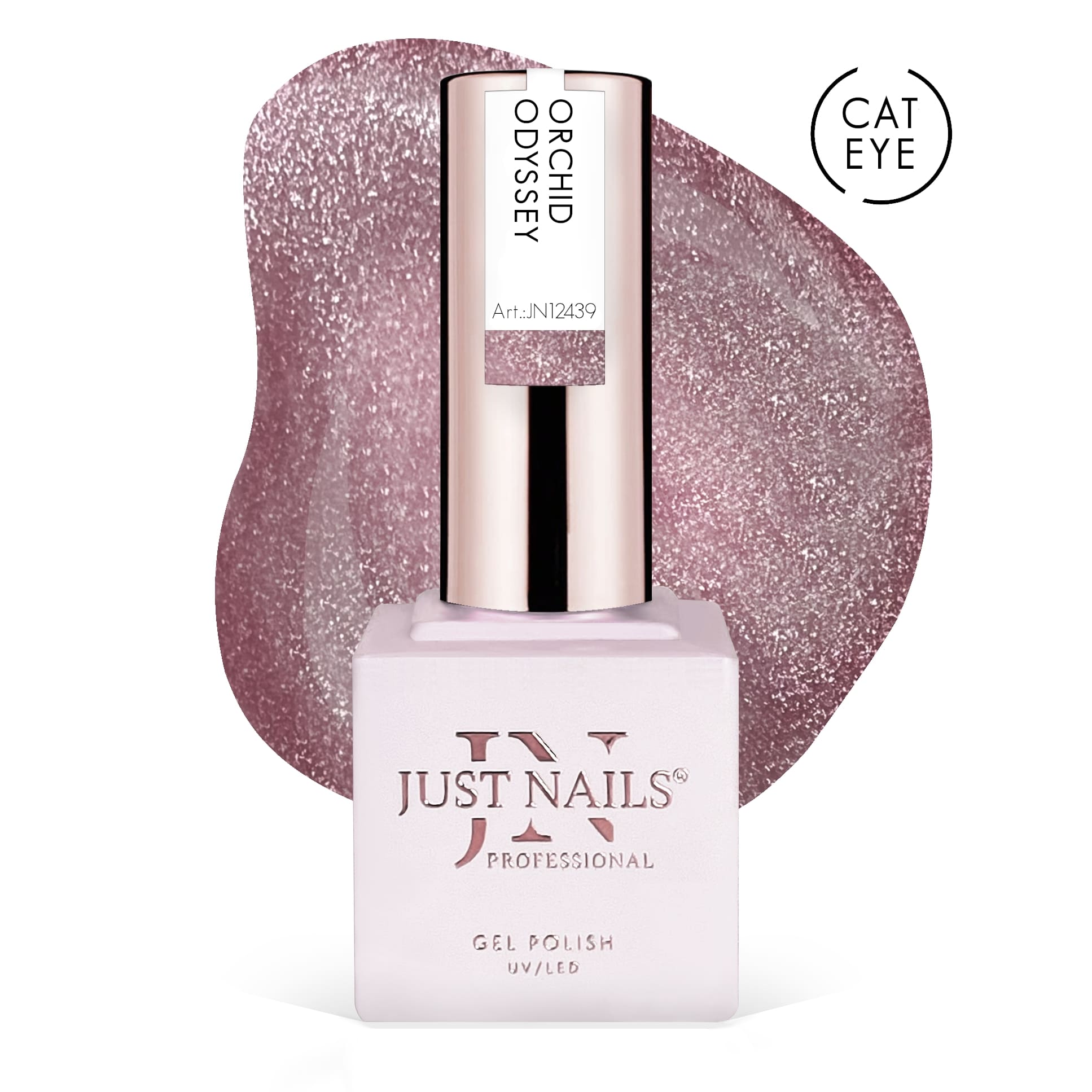JUSTNAILS Polish Gel 5D Cat Eye  - ORCHID ODYSSEY