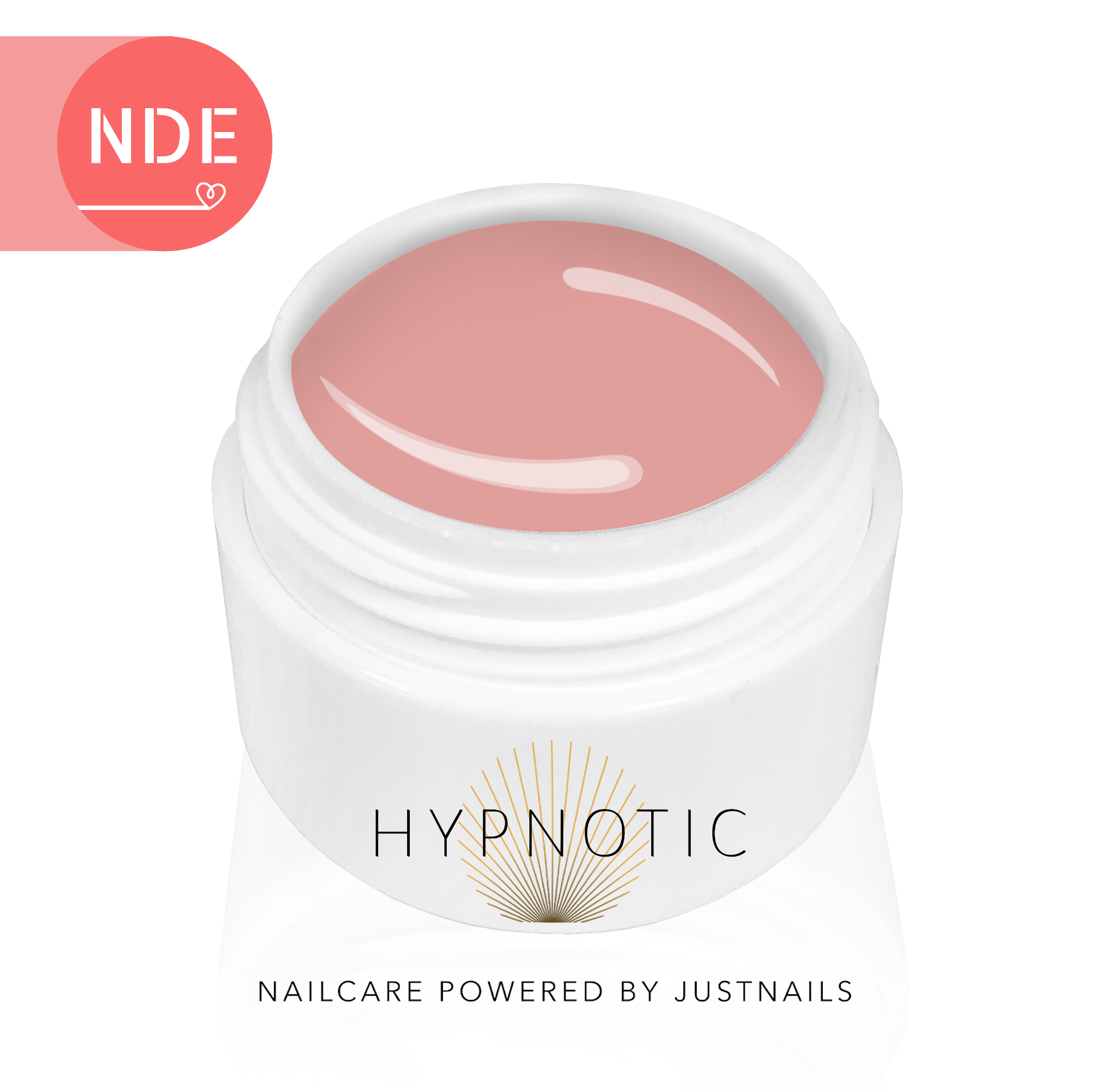 NDE Builder apricot milky - middle to thick viscosity Hypnotic - Grace