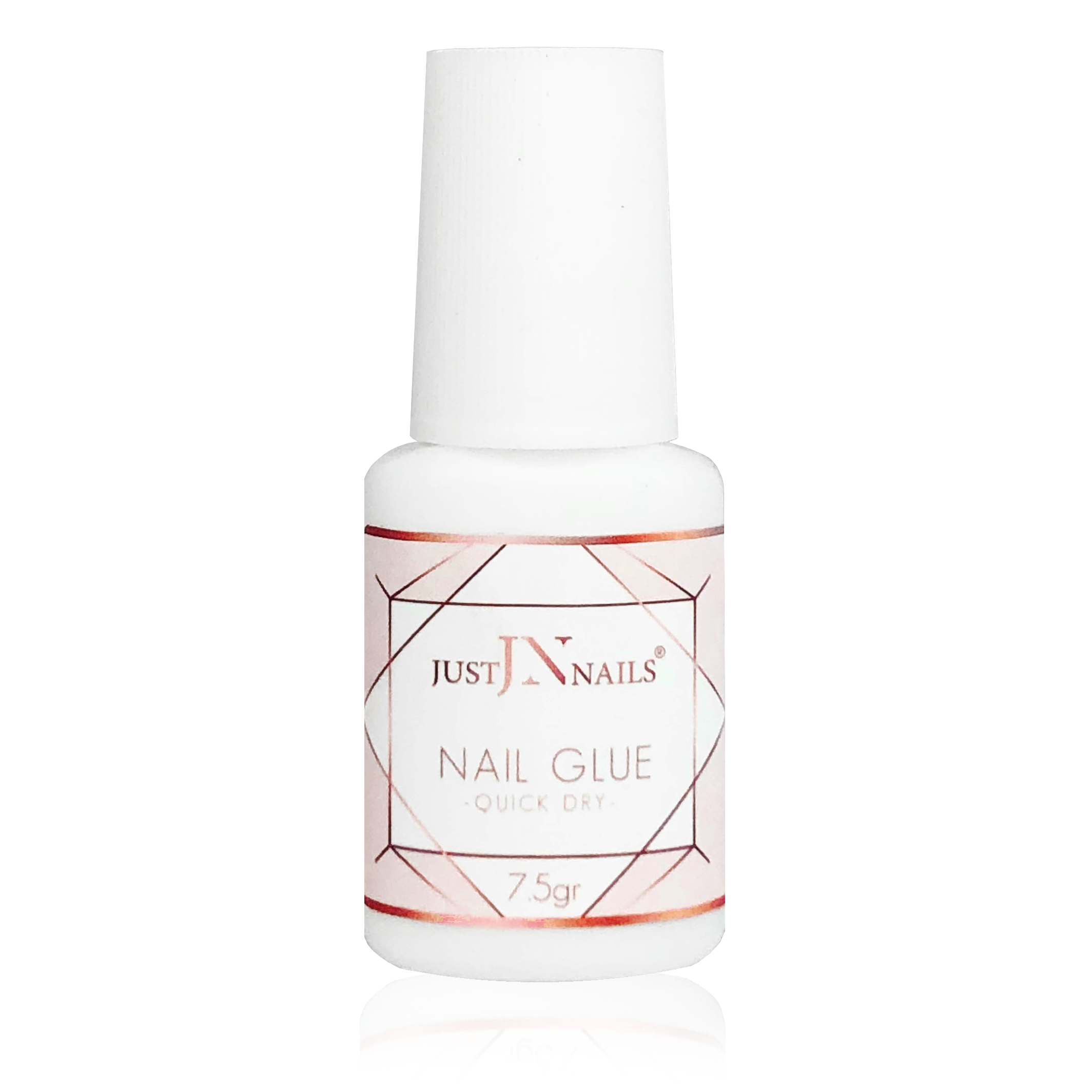 JUSTNAILS Tip Kleber Nagelkleber in Pinselflasche 7ml *ABVERKAUF