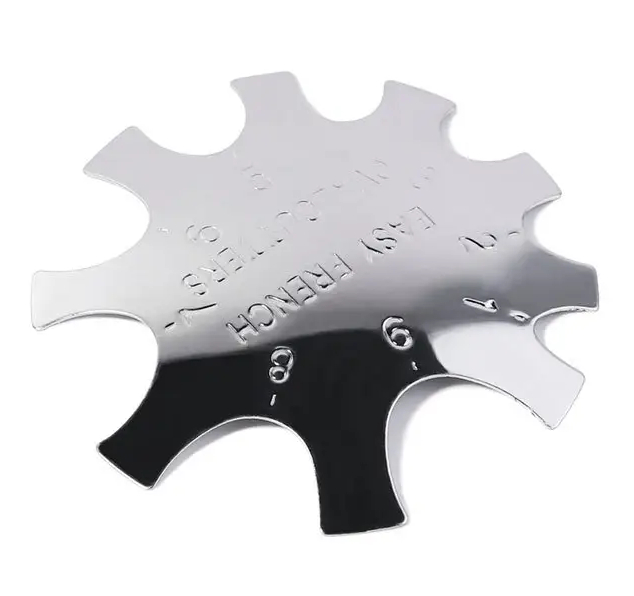 JUSTNAILS Acryl Edge Cutter silver E
