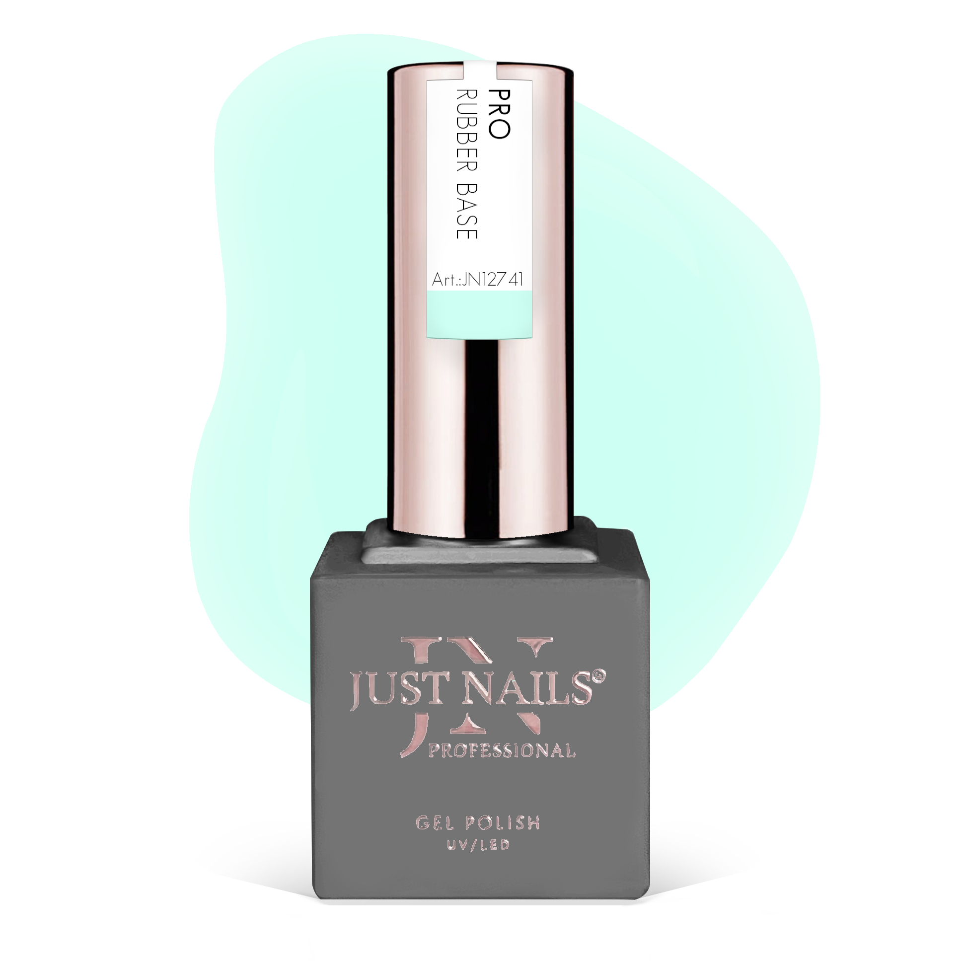 JUSTNAILS Pro Rubber Builder - CRYSTAL TIDES -  Shellac Hybrid Soak-off