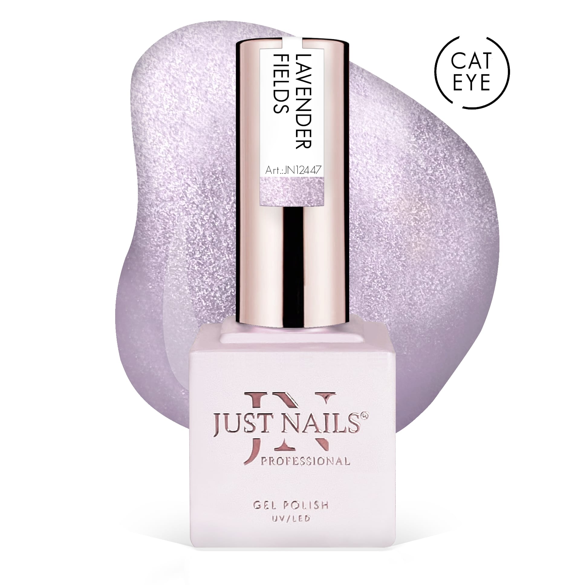 JUSTNAILS Polish Gel 5D Cat Eye  - LAVENDER FIELDS