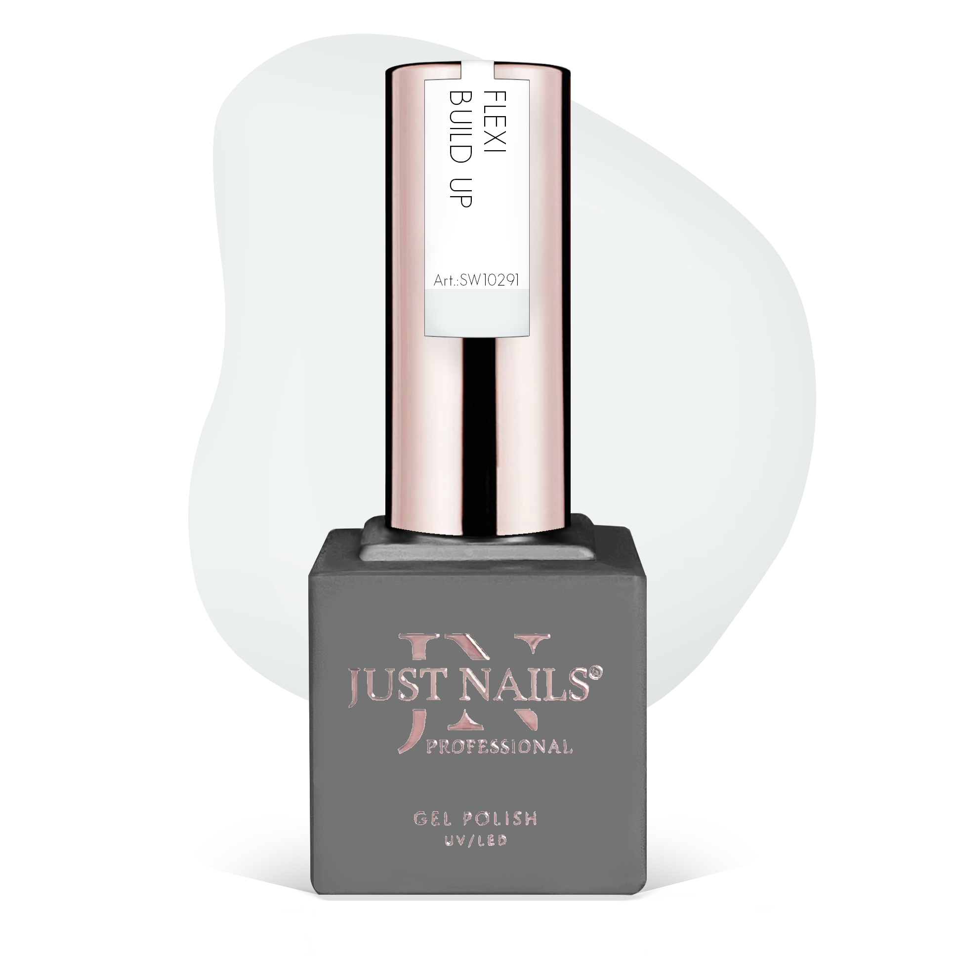JUSTNAILS Base Rubber Builder - FLEXI BUILD UP - Hybrid Shellac Gel