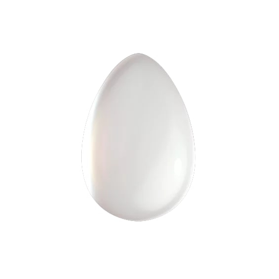LUXINI ® SHAPE Crystal Ceramic Rhinstones High Quality - Cabochon Drop White (4x7mm)