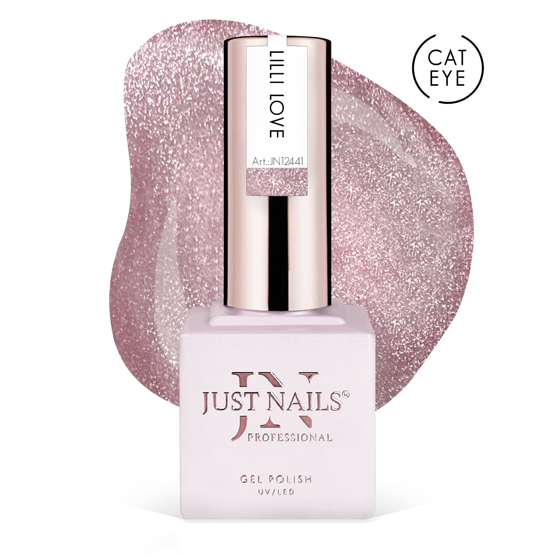 JUSTNAILS Polish Gel 5D Cat Eye  - LILLI LOVE