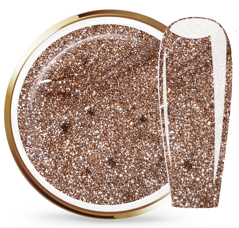 JUSTNAILS Glittergel - Worth it
