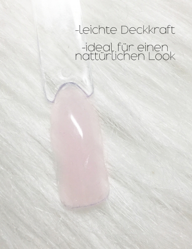 JUSTNAILS Cover Fibre Glace - GLAM Milky Rosé