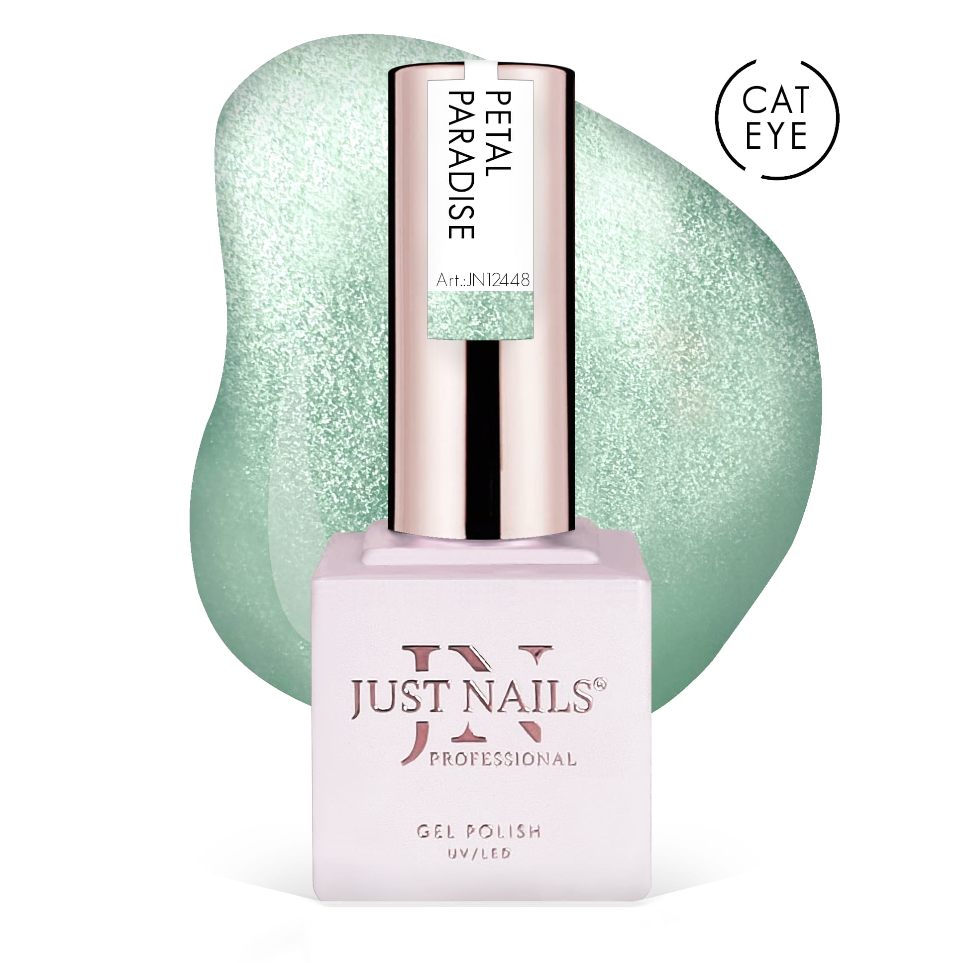 JUSTNAILS Polish Gel 5D Cat Eye  - PETAL PARADISE