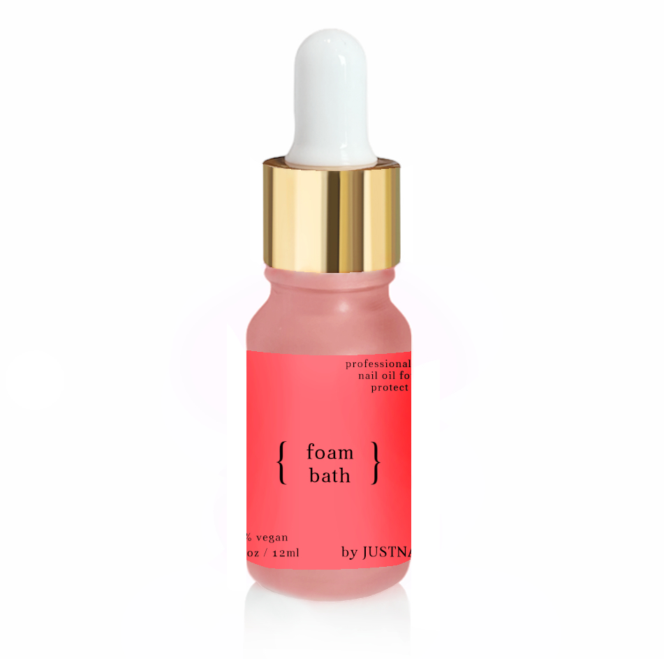 JUSTNAILS Premium Protect Nagelöl - Foam Bath 10ml