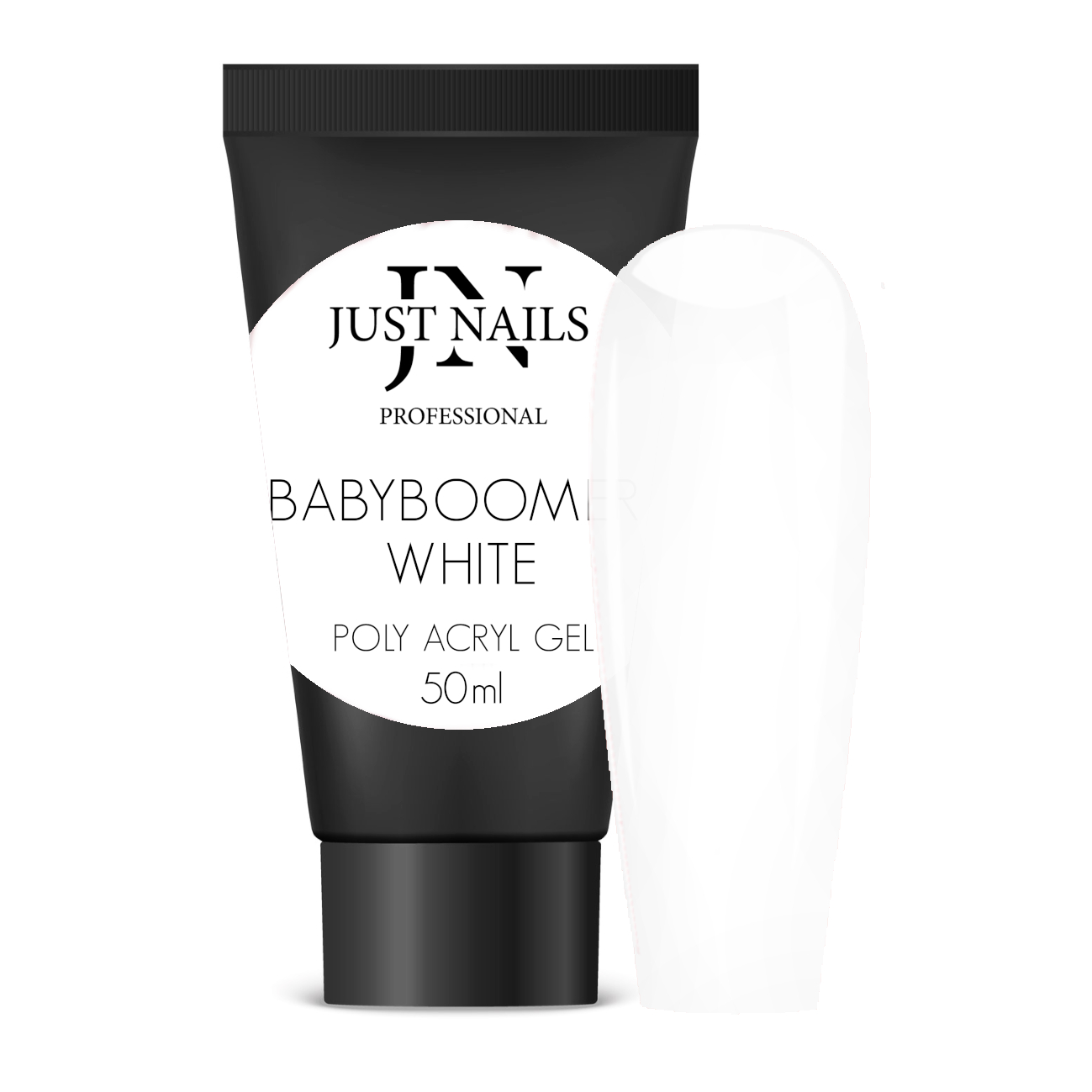 JUSTNAILS Polygel - BABYBOOMER WHITE