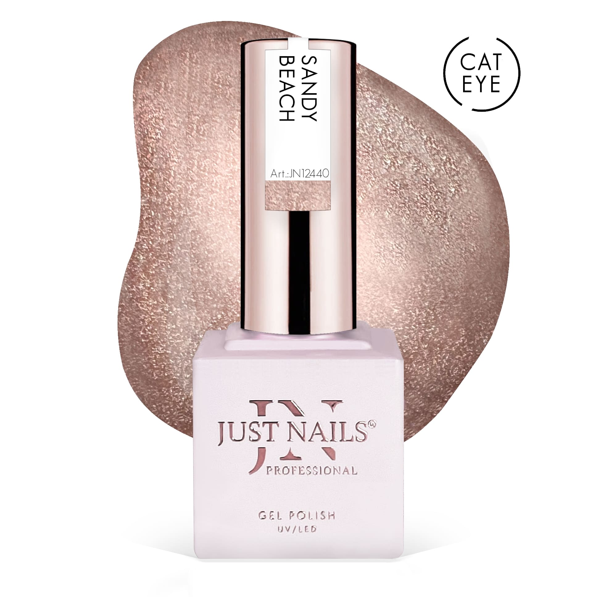 JUSTNAILS Polish Gel 5D Cat Eye  - SANDY BEACH