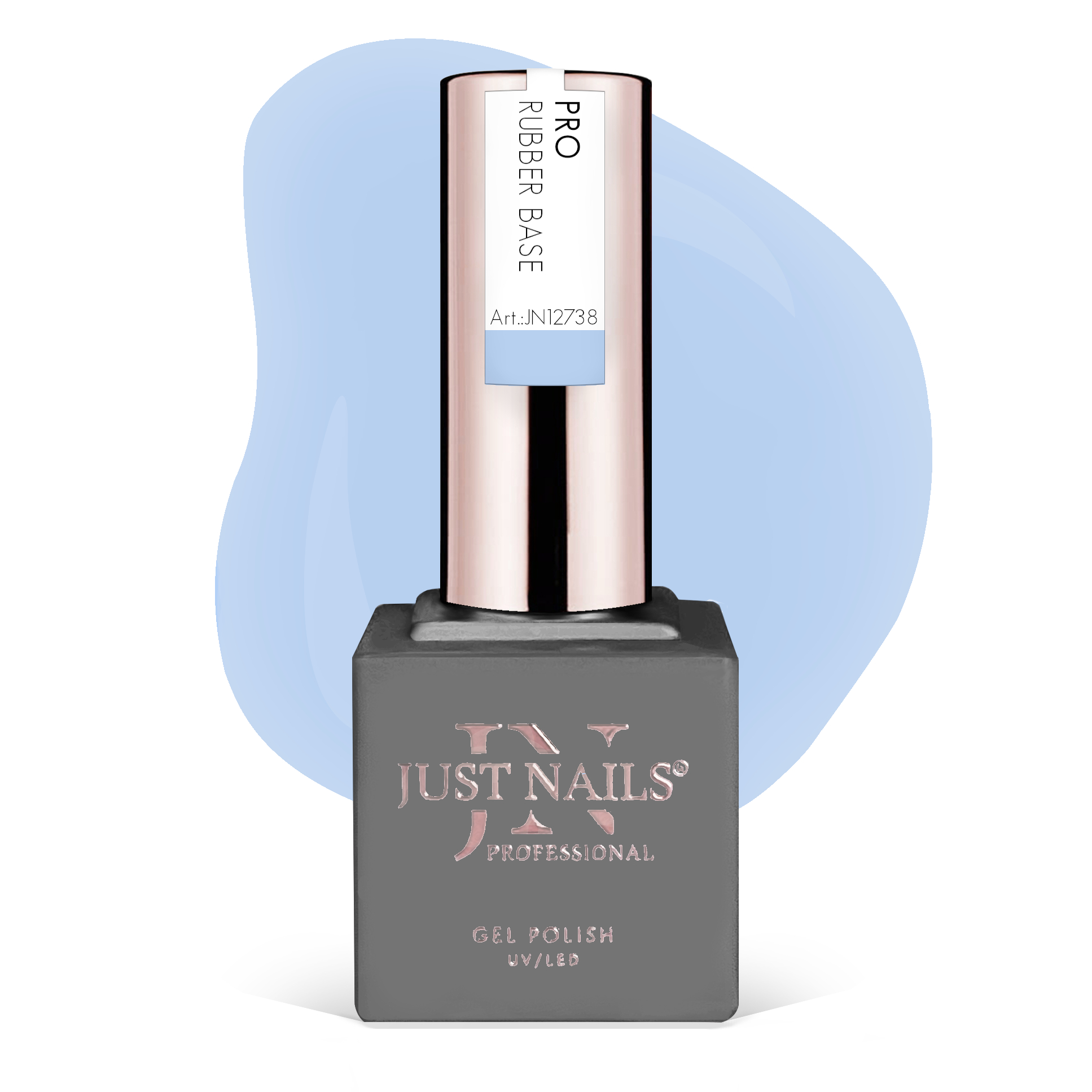 JUSTNAILS Pro Rubber Builder - SOFT SERENITY -  Shellac Hybrid Soak-off