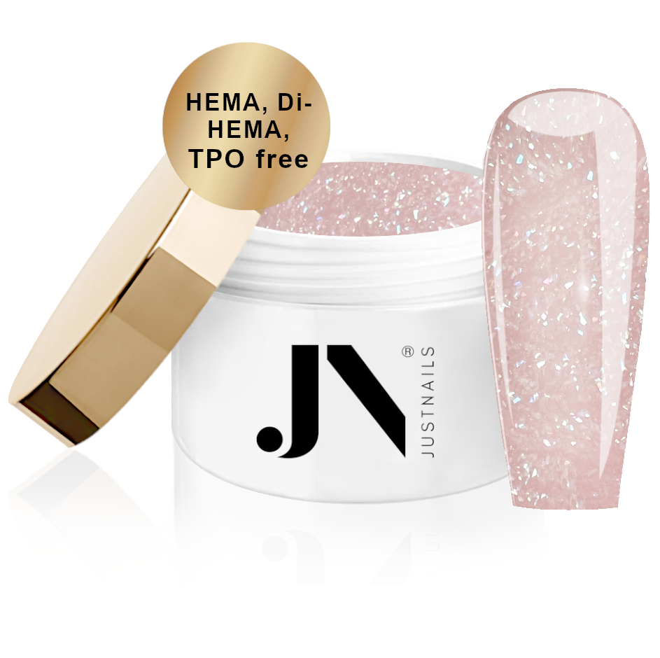 JUSTNAILS PRO Honey CREAM Builder  - Moonlight Radiance