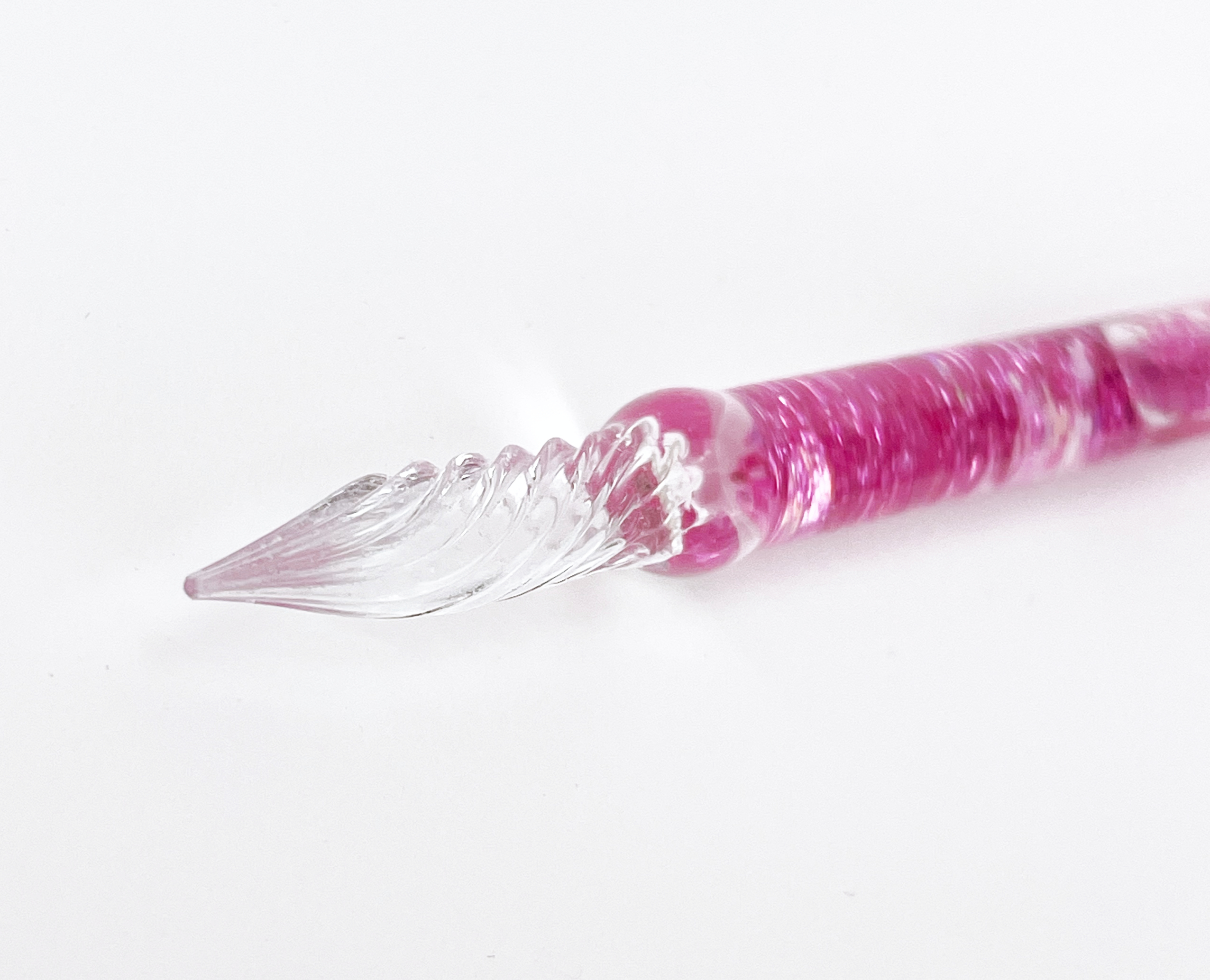 JUSTNAILS Premium Glas Aufbaugel Pinsel Glitter Violett