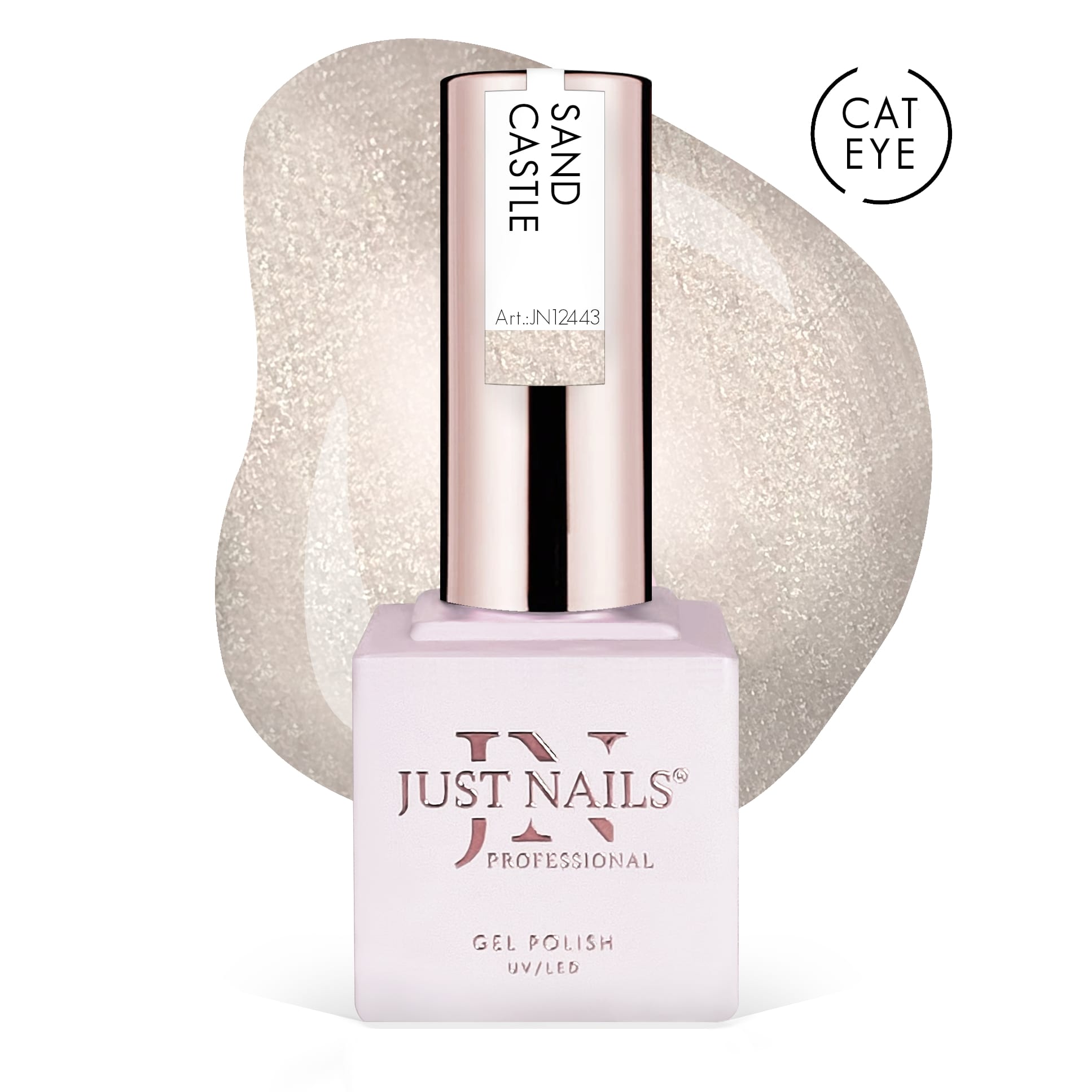 JUSTNAILS Polish Gel 5D Cat Eye  - SAND CASTLE