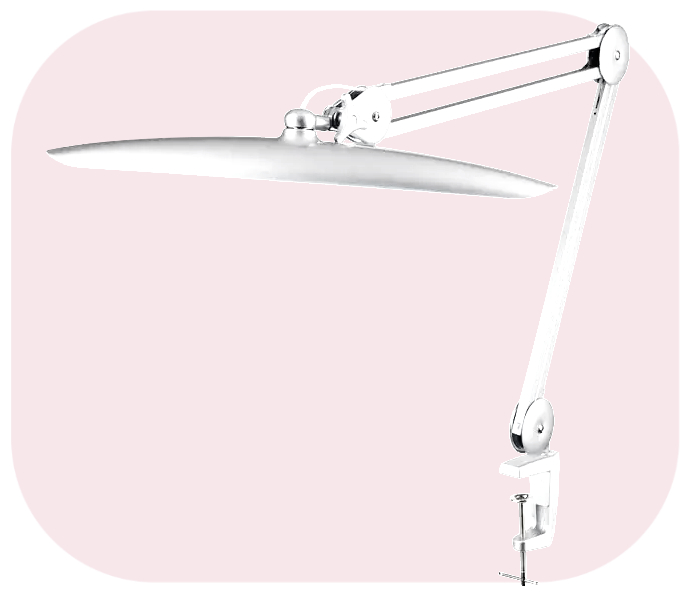 JUSTNAILS Premium Extreme Tischlampe Nageldesignlampe 24W white