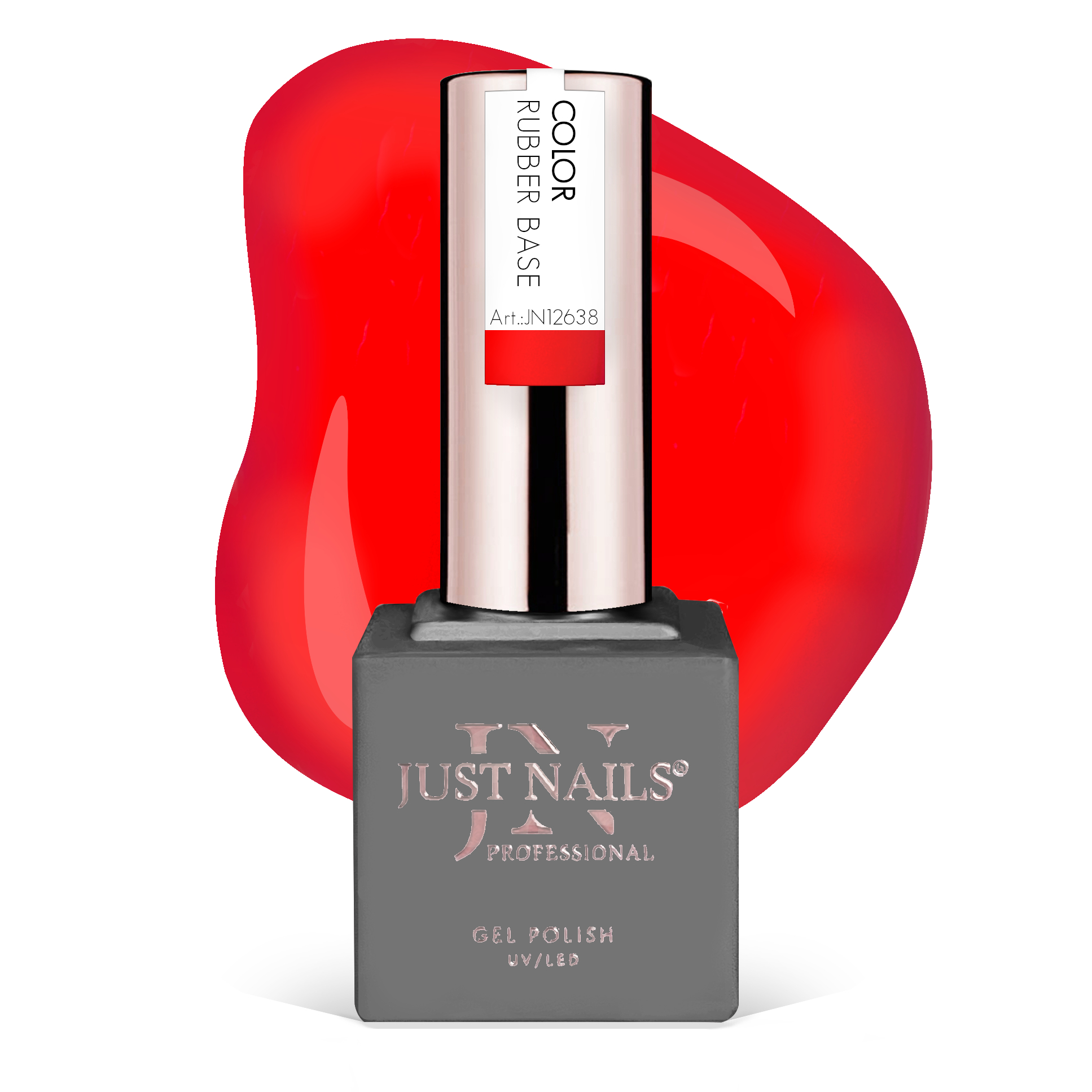 JUSTNAILS Pro Rubber Builder - PULSE BEAT -  Shellac Hybrid Soak-off