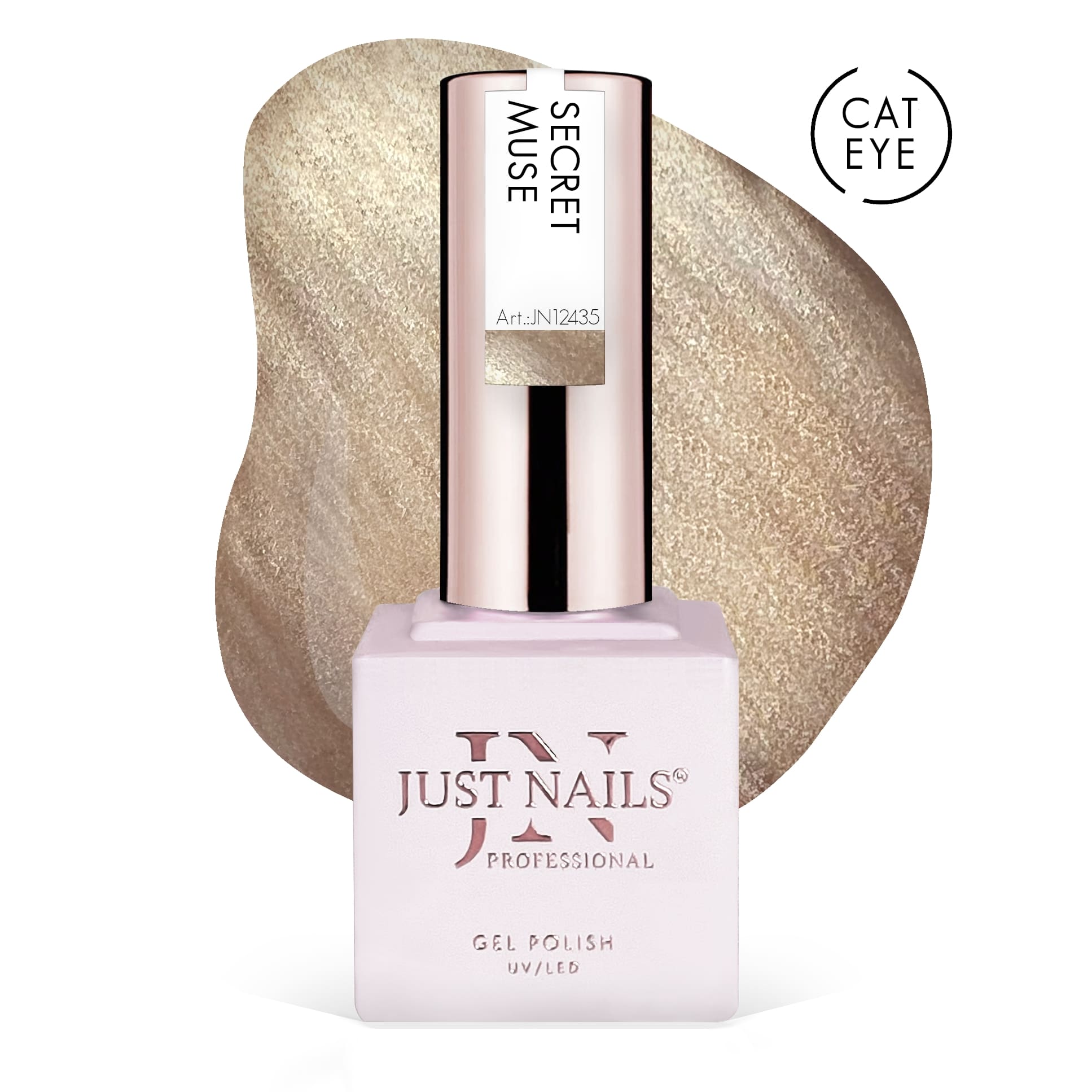 JUSTNAILS Polish Gel 5D Cat Eye  - SECRET MUSE