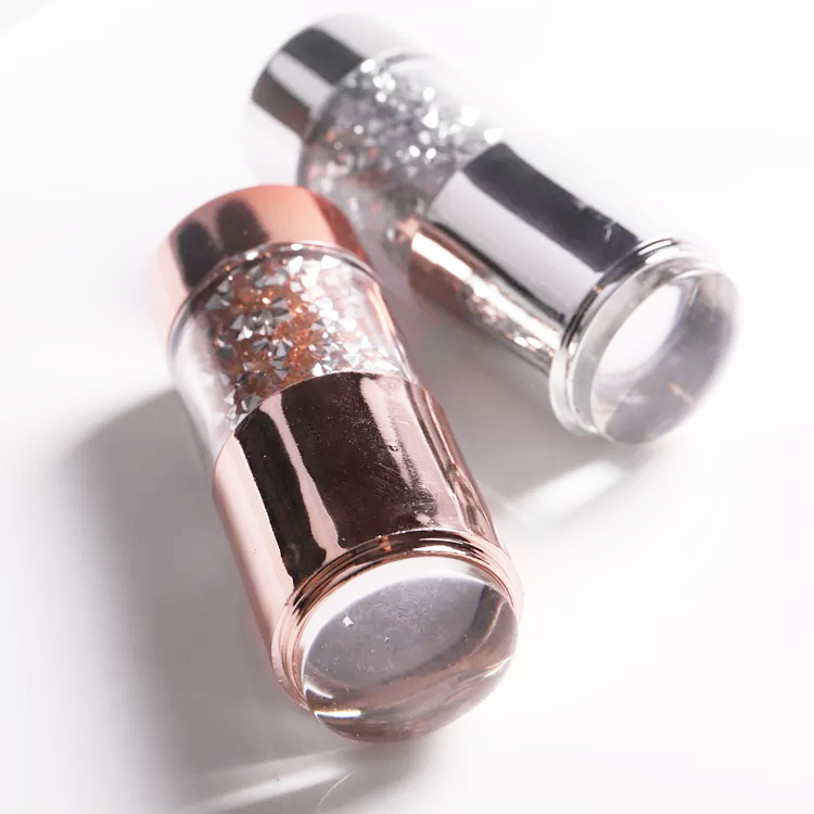JUSTNAILS Stamping Kissen Jelly rose gold doppelt *Abverkauf