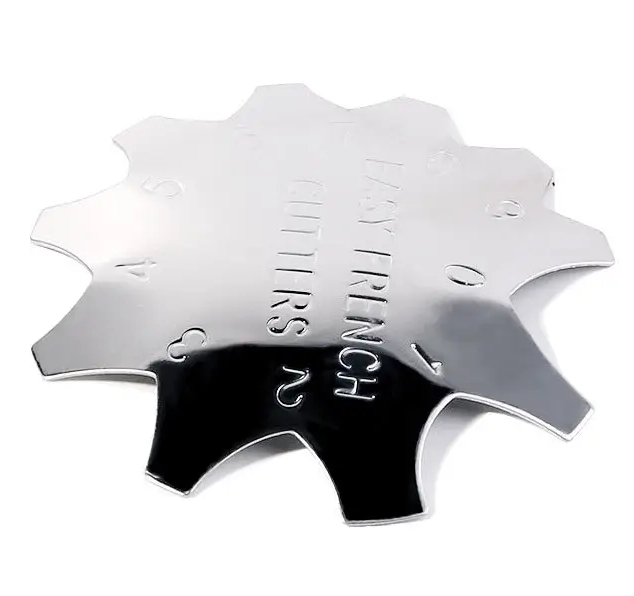 JUSTNAILS Acryl Edge Cutter silver D