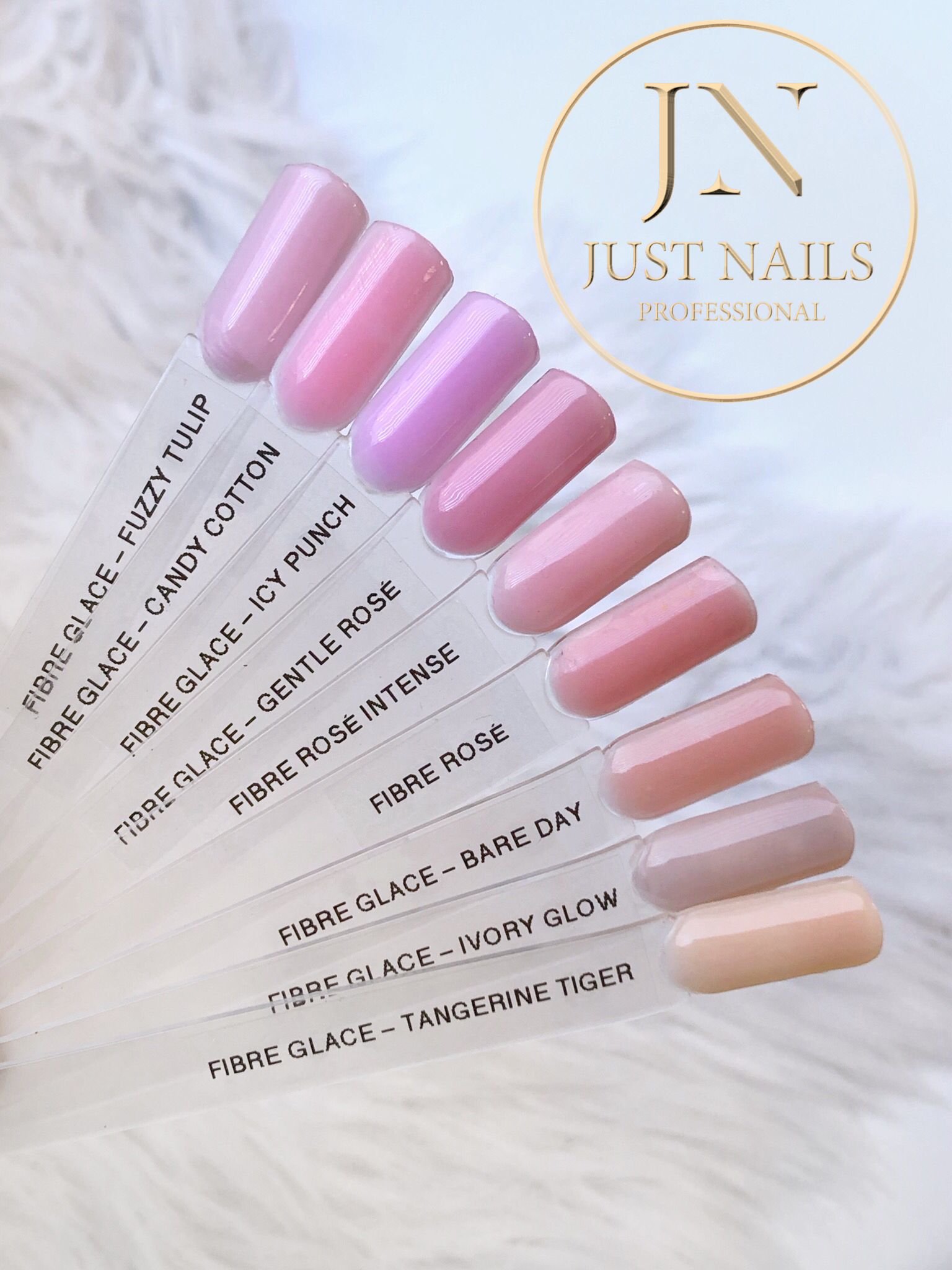 JUSTNAILS Cover Fibre Glace - Bare Day