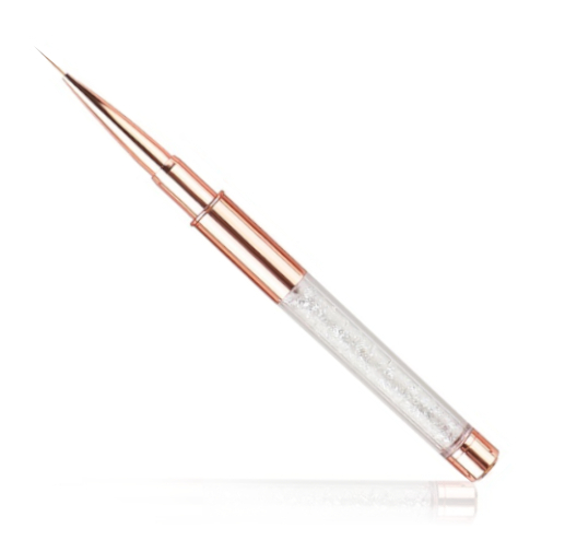 JUSTNAILS Premium Luminous Nailart Pinsel Rosé  Gr.2 9mm