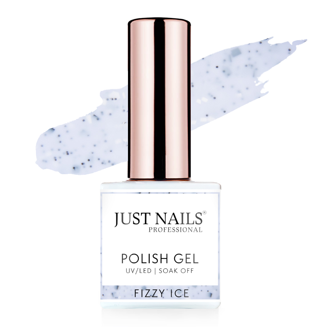 JUSTNAILS Gel Polish Color - Fizzy Ice -  Shellac Soak-off *Abverkauf