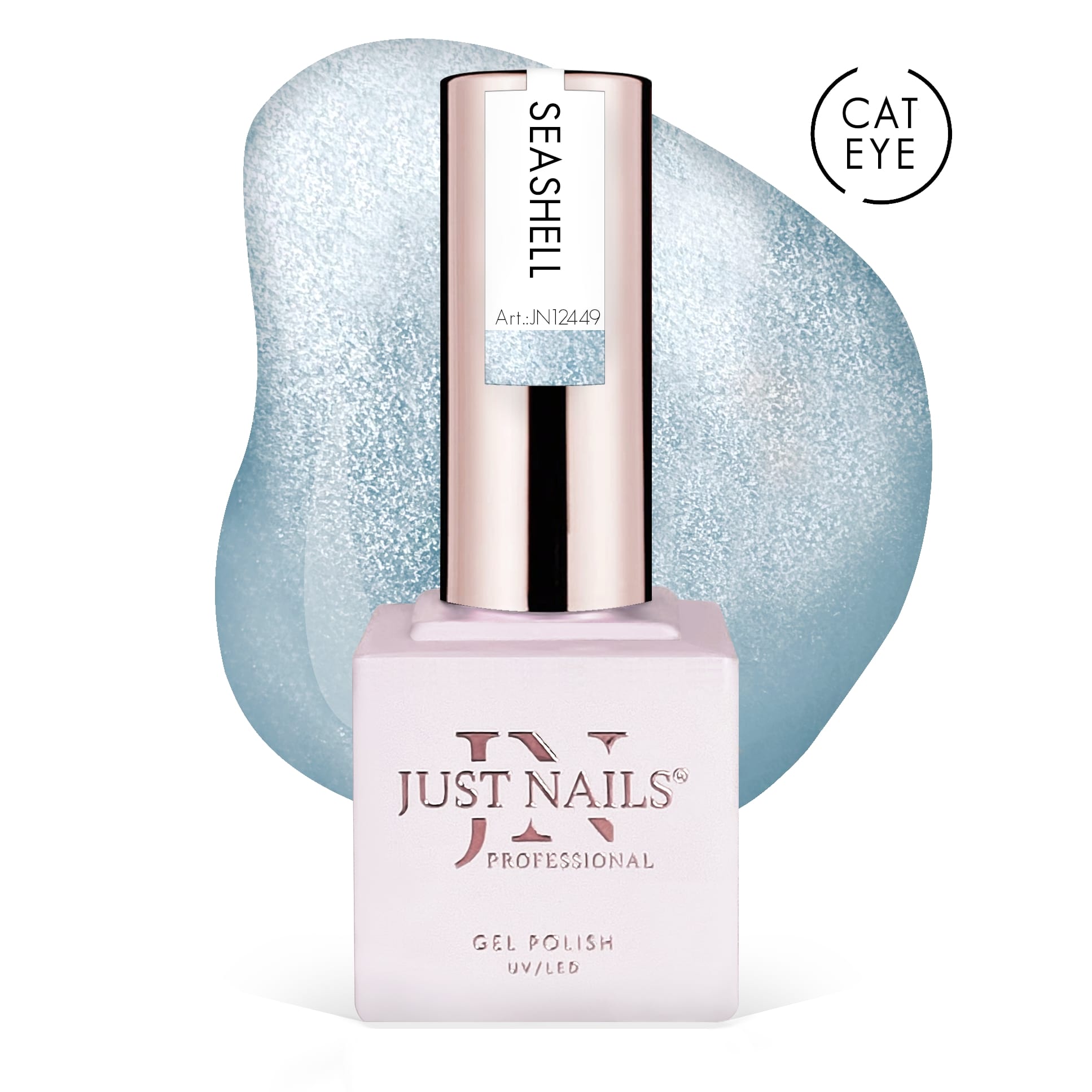JUSTNAILS Polish Gel 5D Cat Eye  - SEASHELL