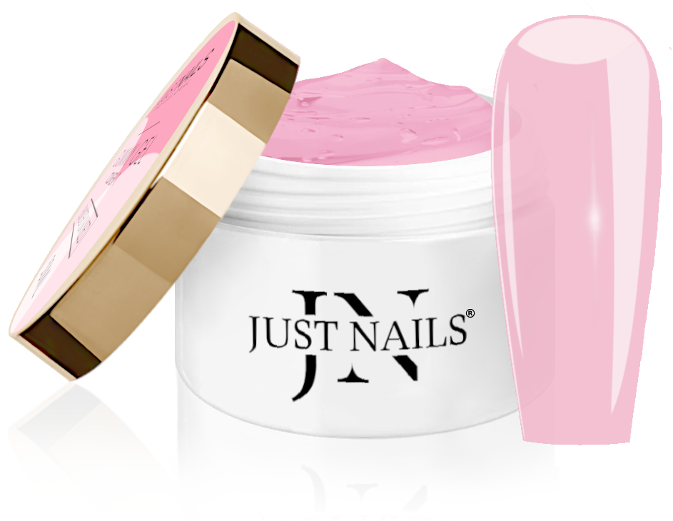 JUSTNAILS GUMMY Gel - Press on Gel ohne Schwitzschicht - Cover 1