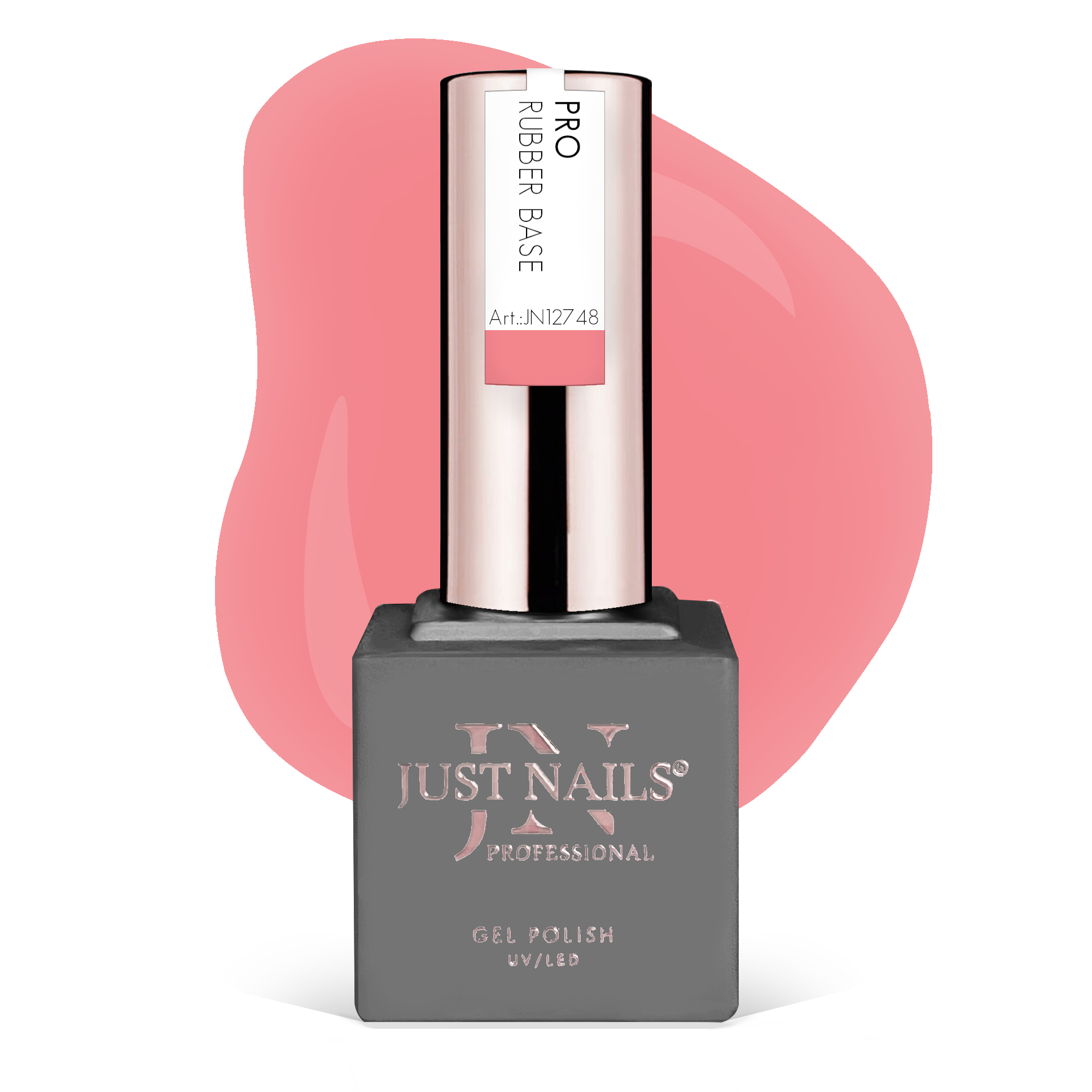JUSTNAILS Pro Rubber Builder - SUMMER SMOOTHIE -  Shellac Hybrid Soak-off
