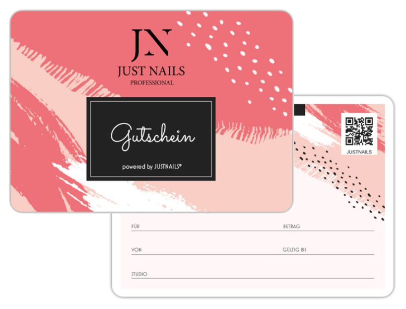 5x Kunden Geschenkgutschein Studio 02 rosa