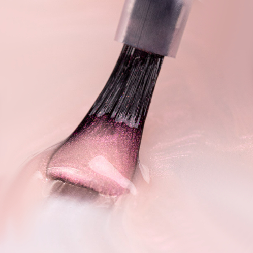 JUSTNAILS Pearly Top Finish no Wipe - Rose