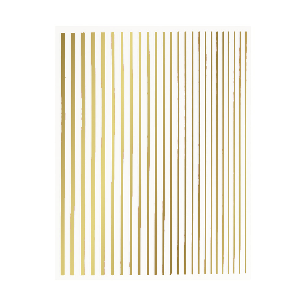 JUSTNAILS Flexible Stripes Set gold