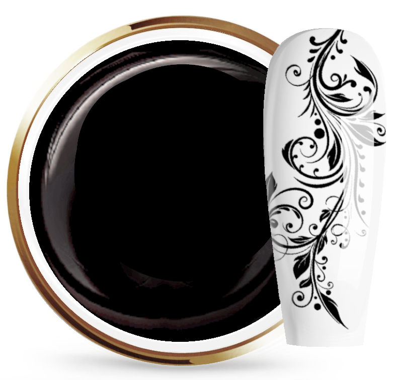 JUSTNAILS Stamping UV Gel Black