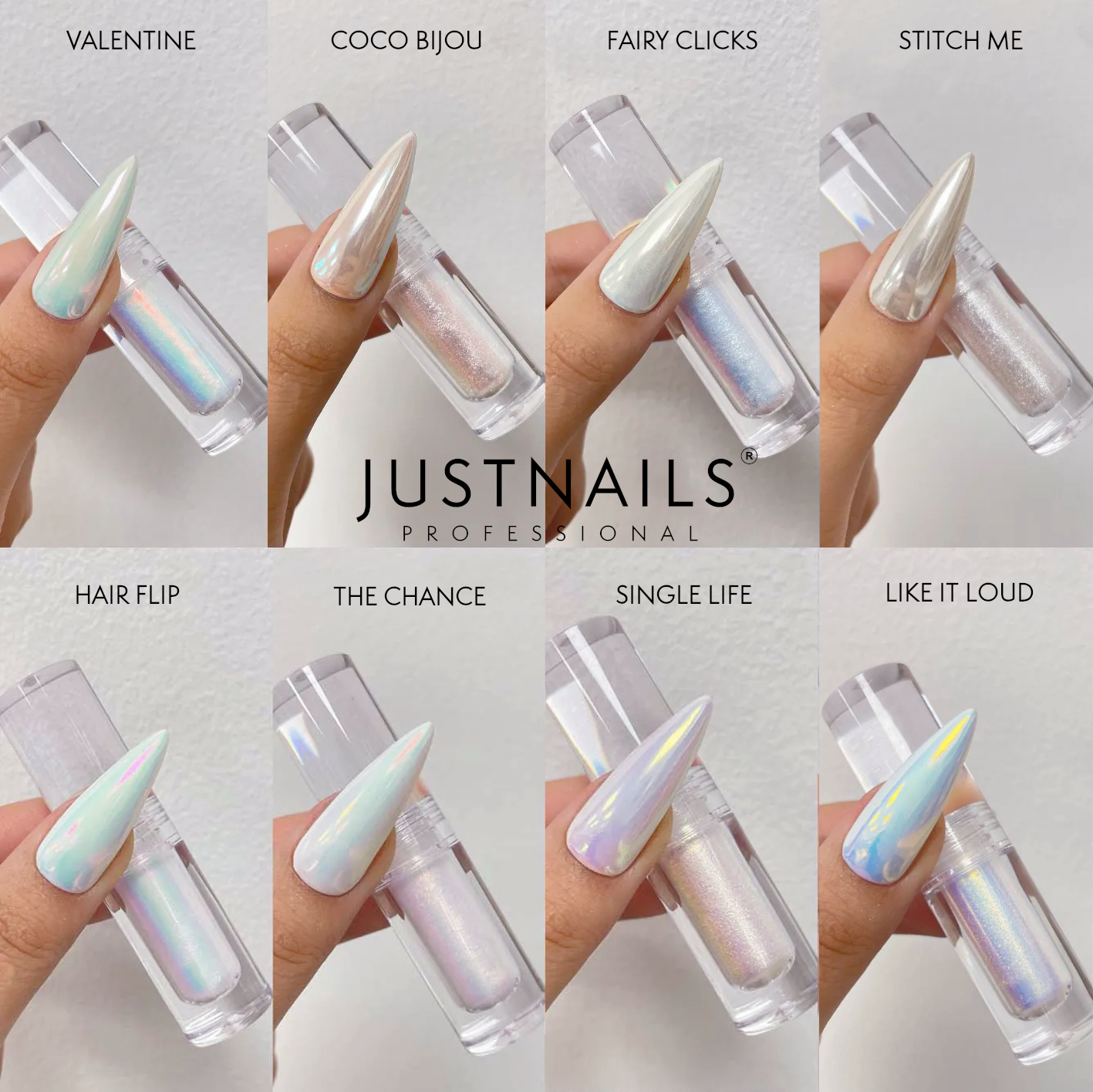 JUSTNAILS NEW Glamour Liquid Powder - Fairy Clicks