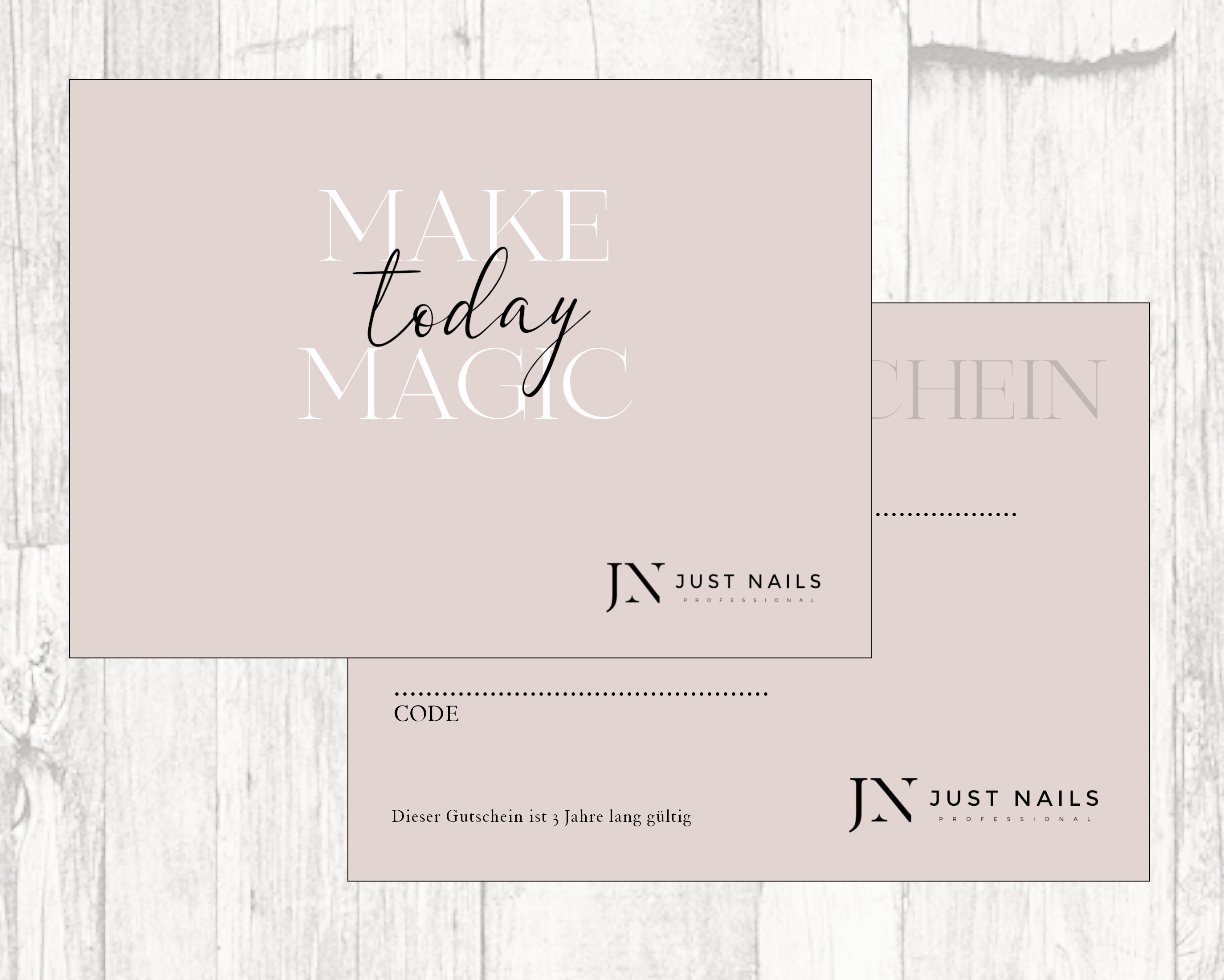 Geschenkgutschein JUSTNAILS