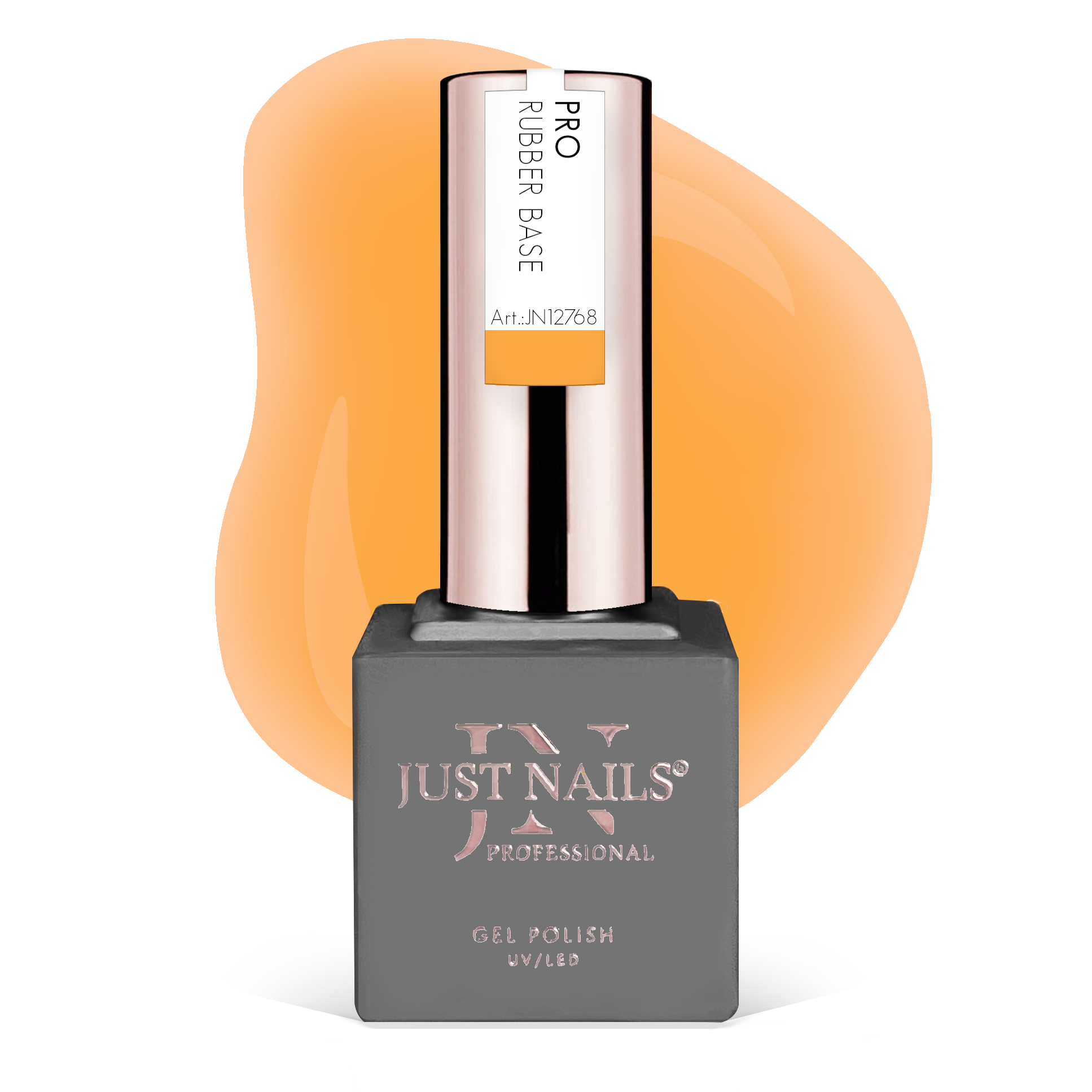 JUSTNAILS Pro Rubber Builder - CITRUS BURST-  Shellac Hybrid Soak-off