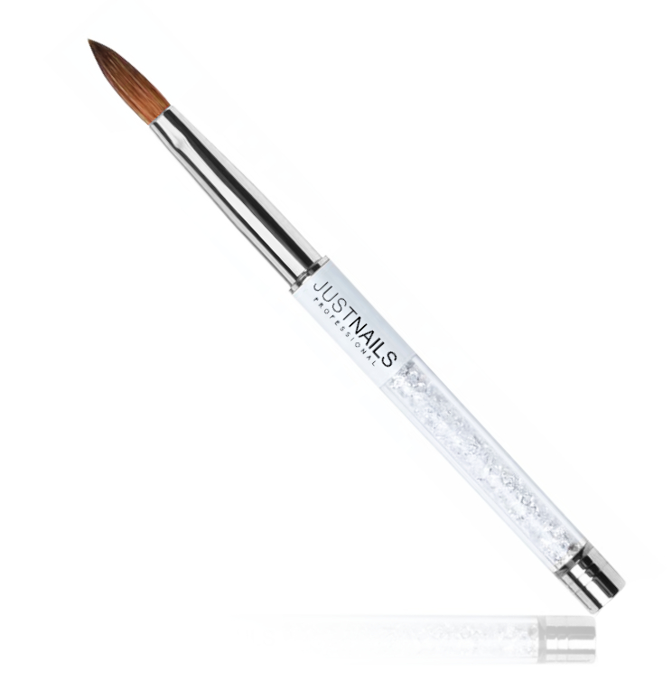 JUSTNAILS 50% Kolinsky Acryl Pinsel Diamond #12