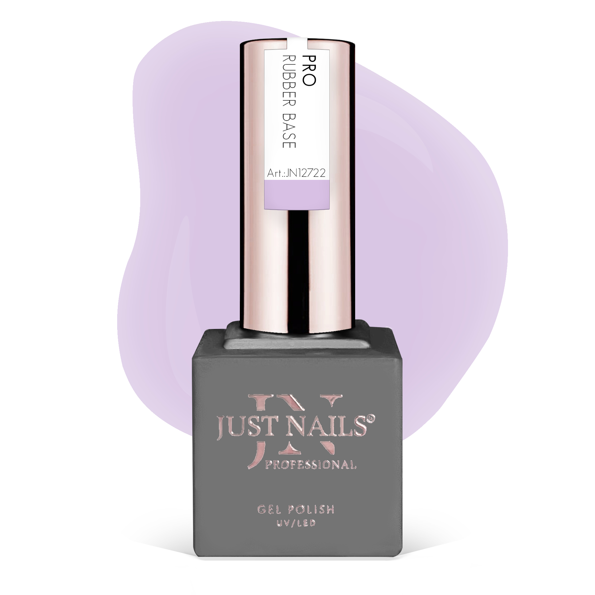 JUSTNAILS Pro Rubber Builder - MORNING DEW -  Shellac Hybrid Soak-off