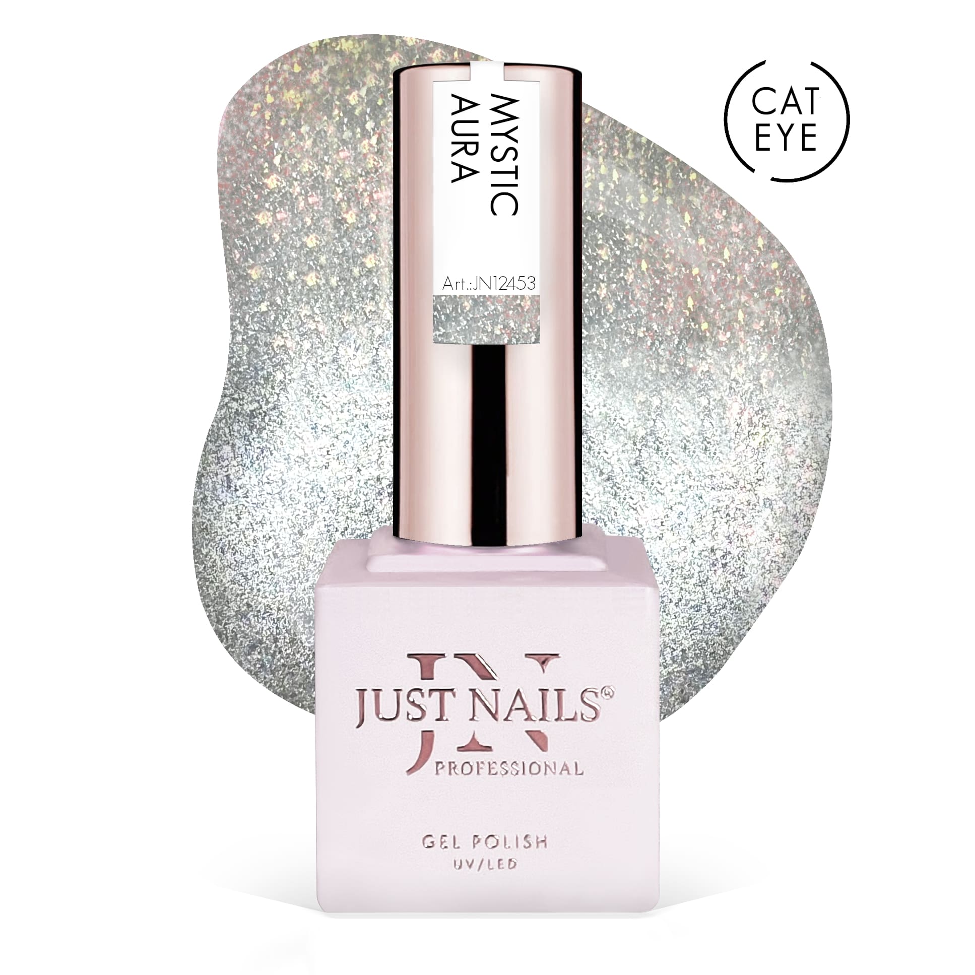 JUSTNAILS Polish Gel 5D Cat Eye  - MYSTIC AURA
