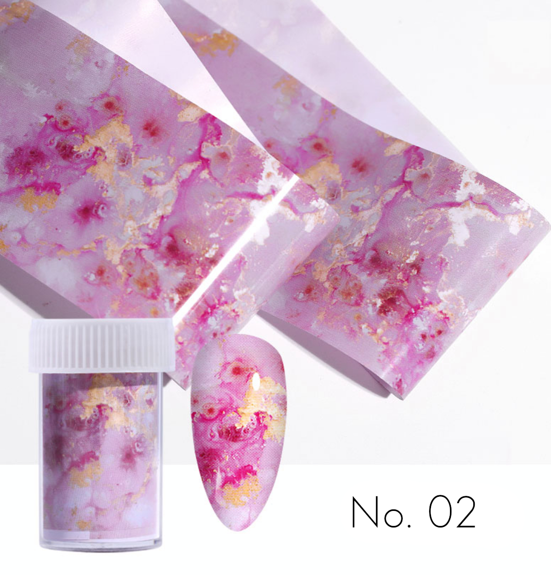 JUSTNAILS Transferfolie No. 02