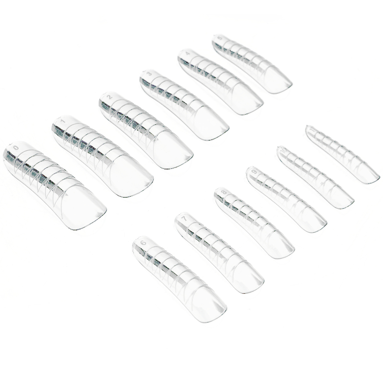 JUSTNAILS 120 Premium Dual Tips Fullcover French Form