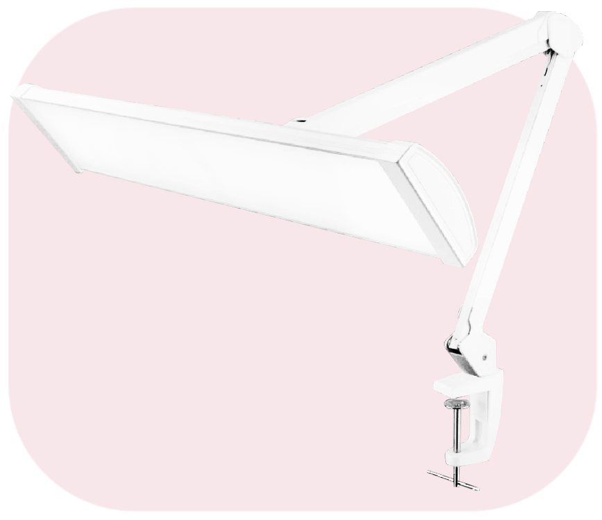 JUSTNAILS Premium Extreme Tischlampe Nageldesignlampe 45W white
