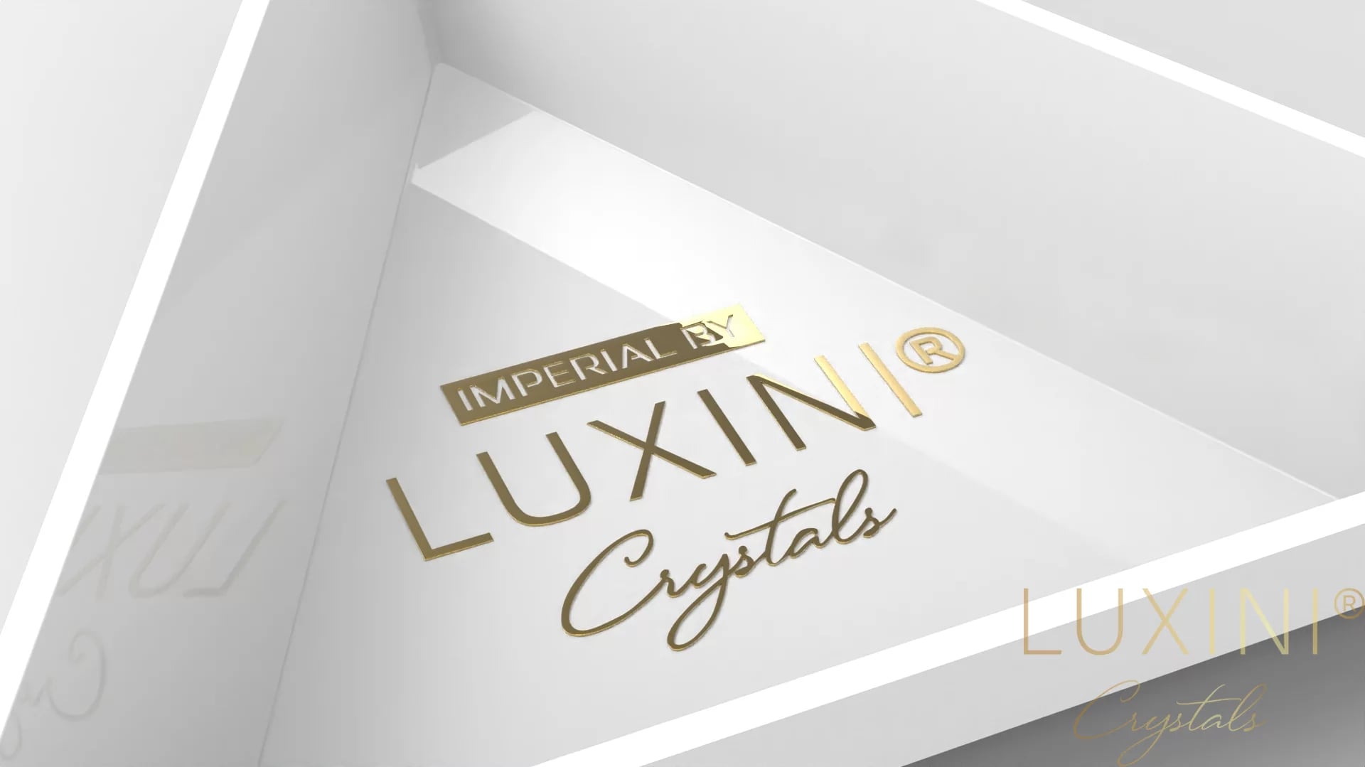 LUXINI ® Crystal Glas Rhinstones High Quality - Crystal Tray