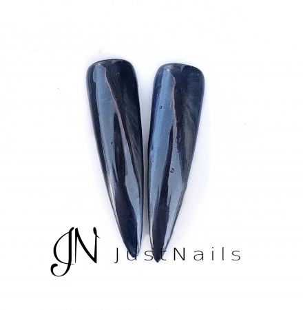 JUSTNAILS Mirror-Glow Nagel Pigment - BLACK