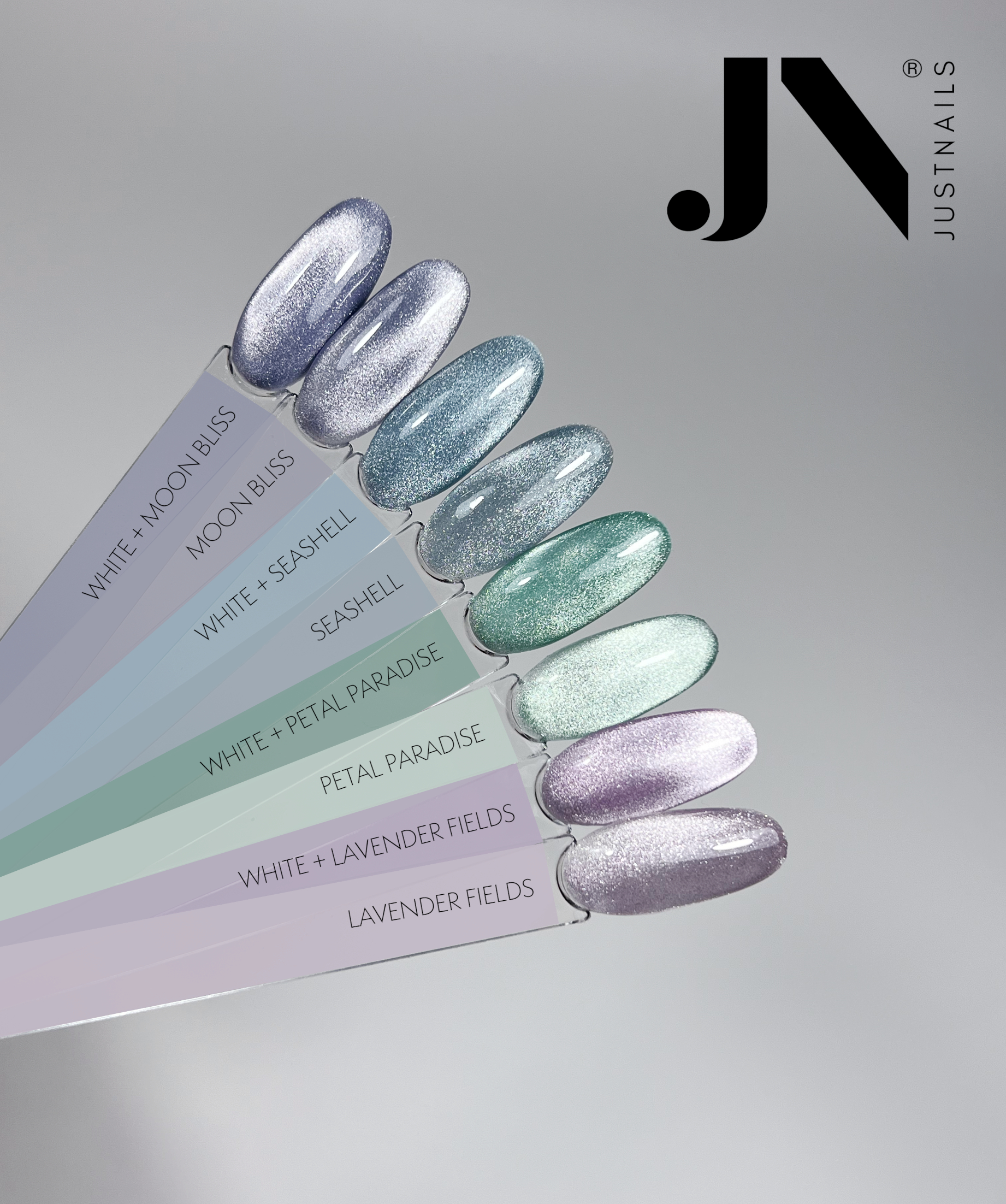 JUSTNAILS Polish Gel 5D Cat Eye  - LAVENDER FIELDS
