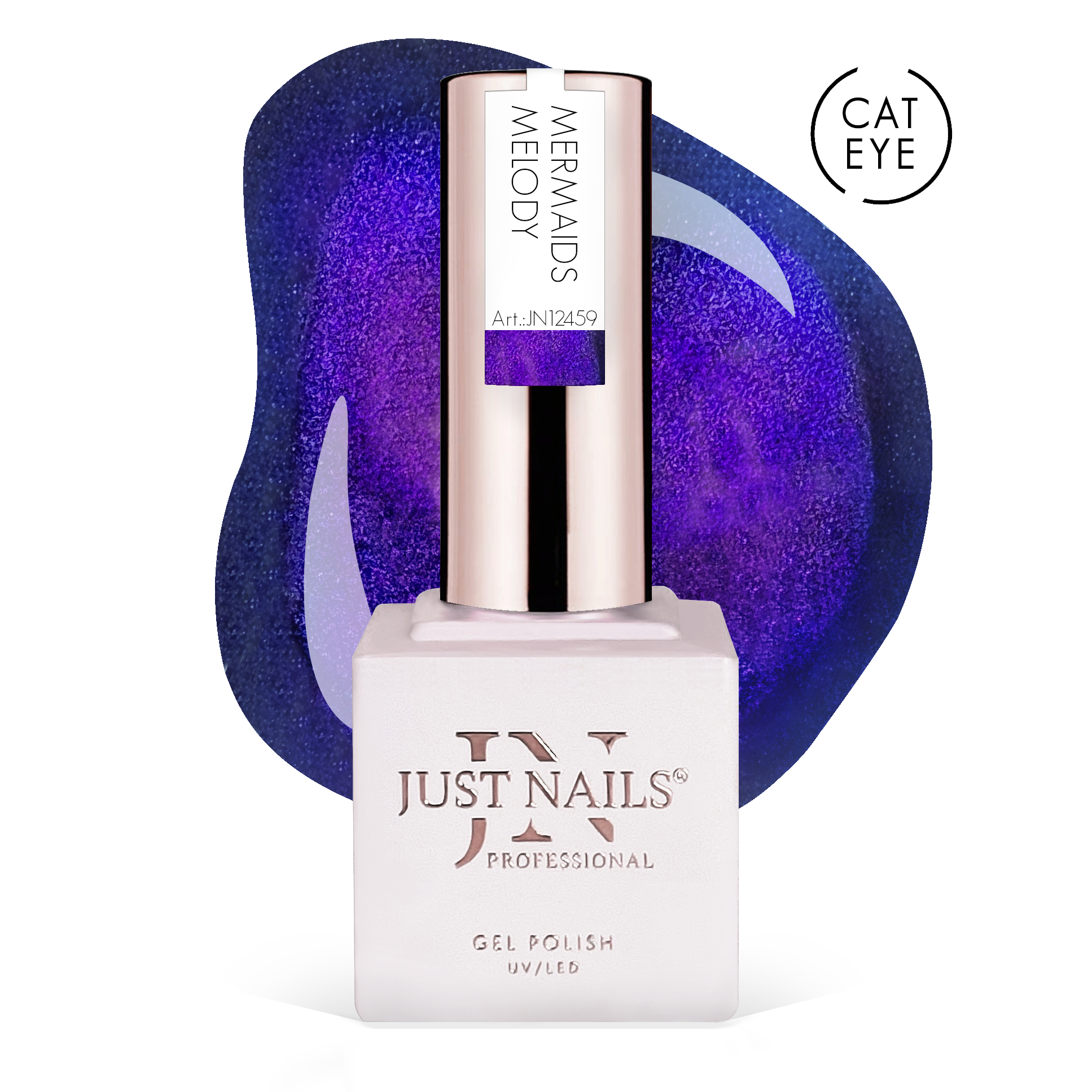 JUSTNAILS Polish Gel 5D Cat Eye  - MERMAIDS MELODY